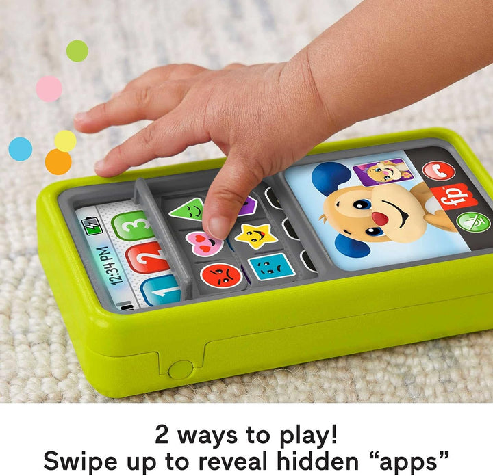 Fisher Price Laugh &amp; Learn 2-in-1-Folie zum Lernen auf dem Smartphone