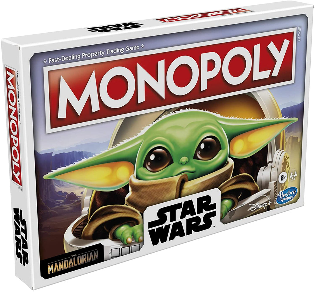 Monopoly: Star Wars The Child Edition Brettspiel für Familien und Kinder ab 8 Jahren mit dem Kind, das Fans „Baby Yoda“ nennen