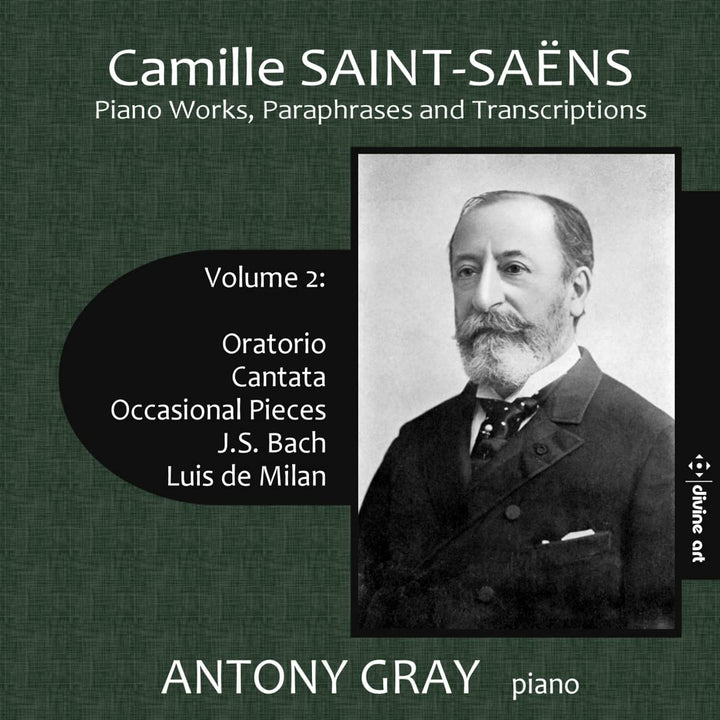 Saint-Saens: Piano Works 2 [Antony Gray] [Divine Art: DDA21236] [Audio CD]