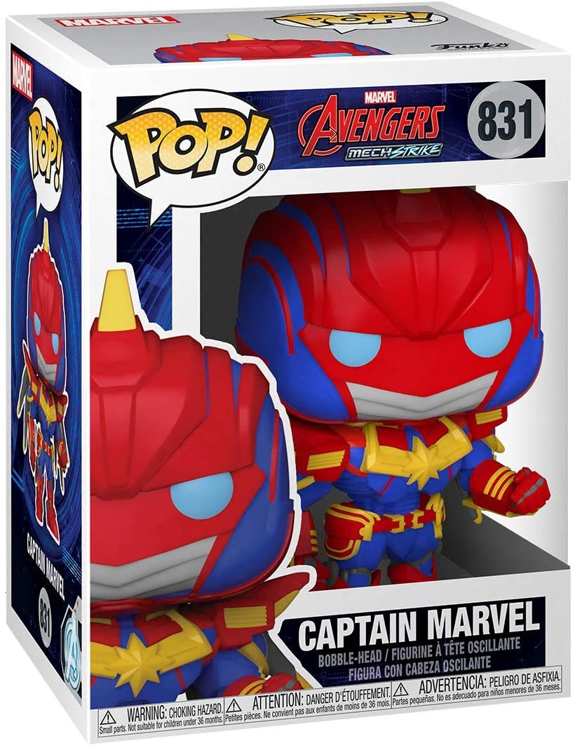 Marvel Avengers Mech Strike Captain Marvel Funko 55235 Pop! Vinyl #831