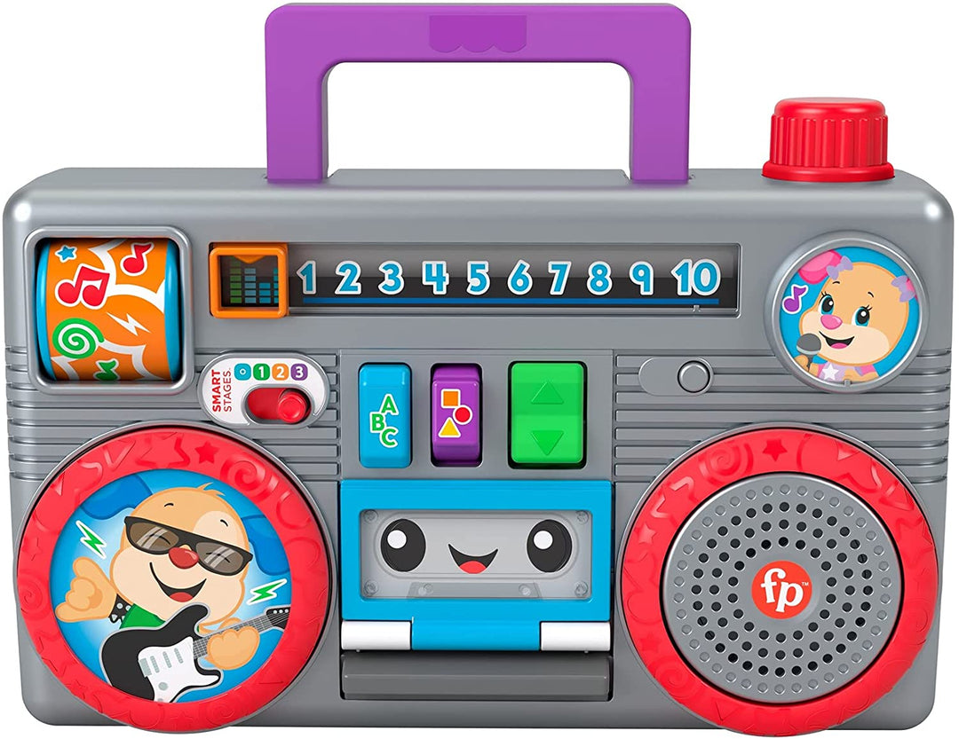 Fisher-Price Ridi e impara Occupato Boombox