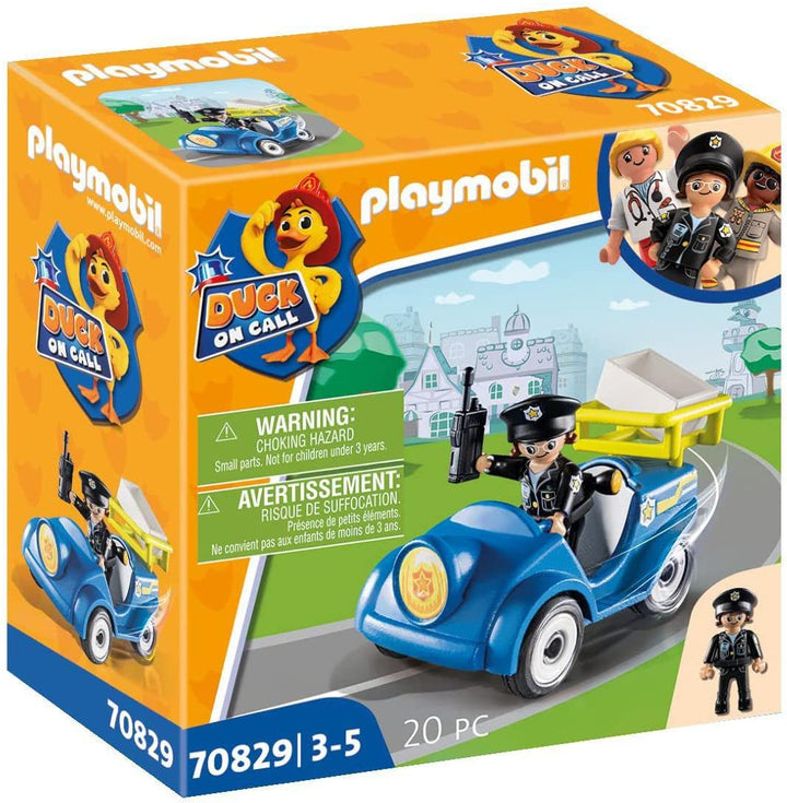 Playmobil VOITURETTE POLIZEI ENTE AUF RUF