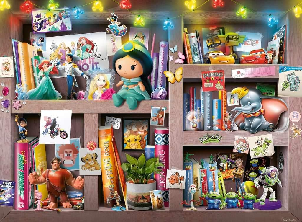 Ravensburger Disney Universe Multi-Character 100-teiliges Puzzle für Kinder Ag