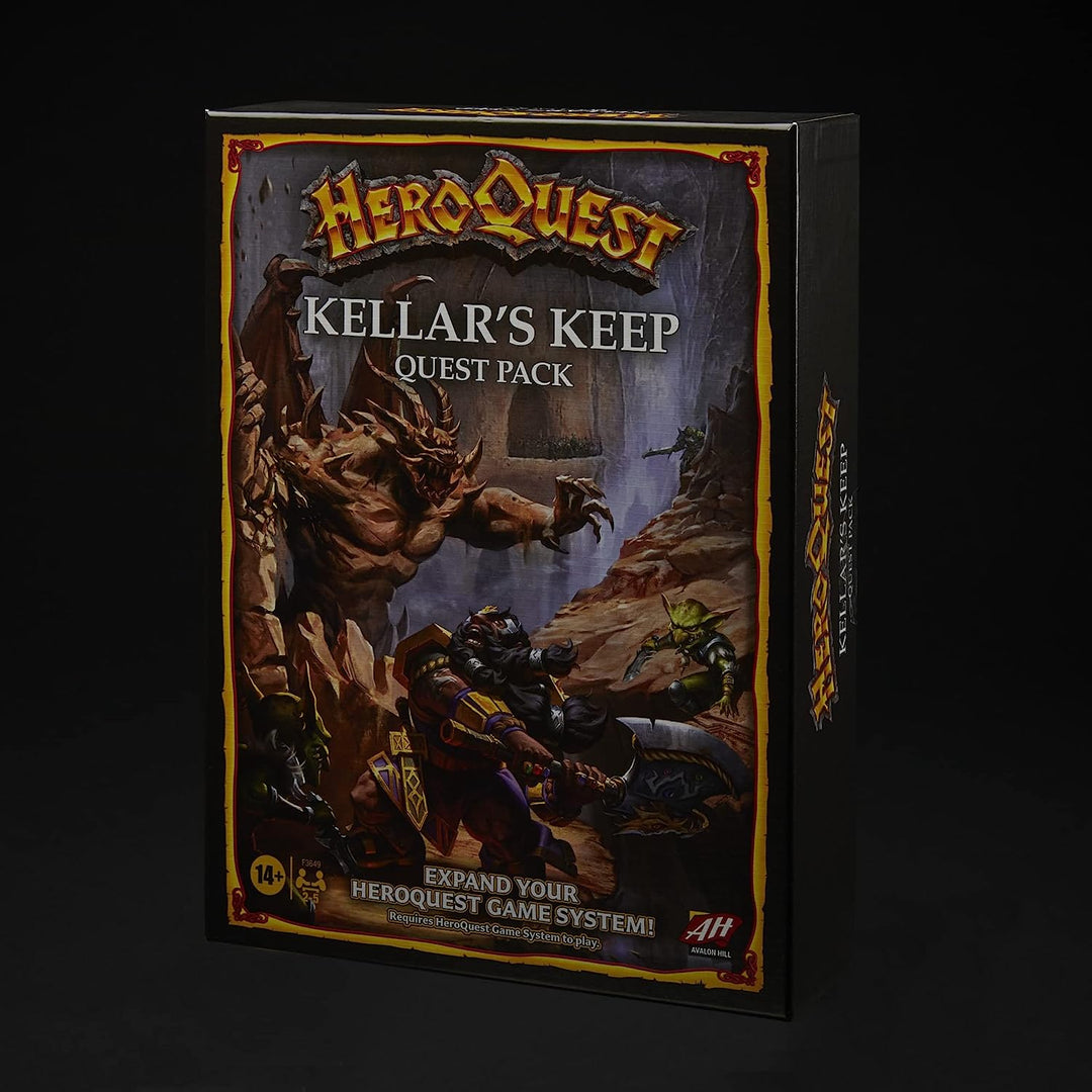 Avalon Hill HeroQuest Kellar's Keep Expansion, Ages 14 and Up 2-5 Player