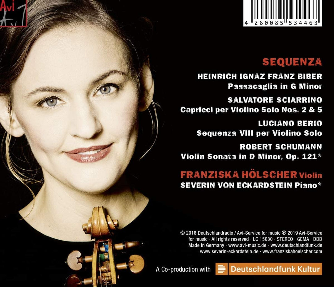 Sequenza: Schumann, Berio, Biber, Sciarrino [Audio CD]