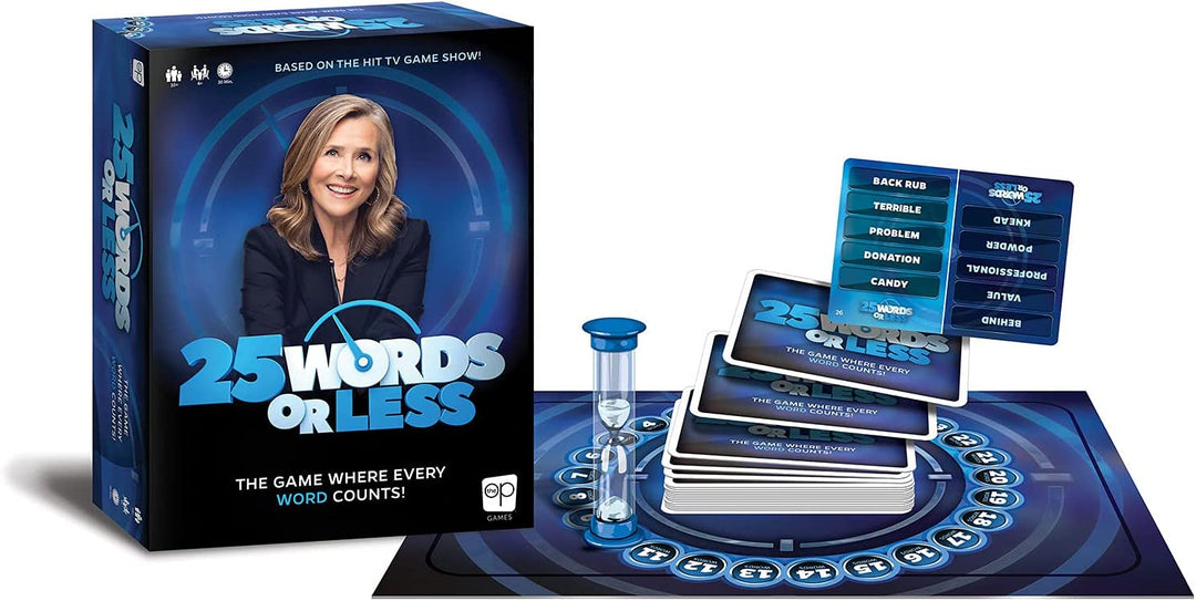 25 Words or Less | Fast-Paced Word Game | Friends & Family Board Game