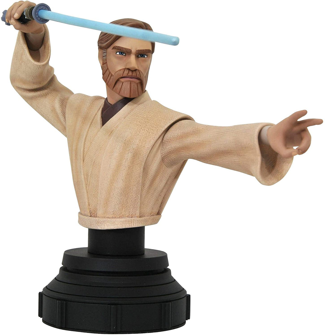 Diamond Select – Star Wars Clone Wars Obi Wan Büste im Maßstab 1:7