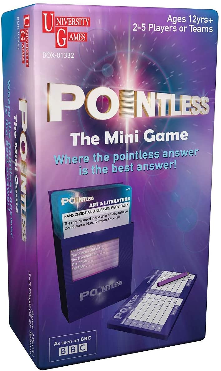 University Games BOX-01332 Pointless Mini Game