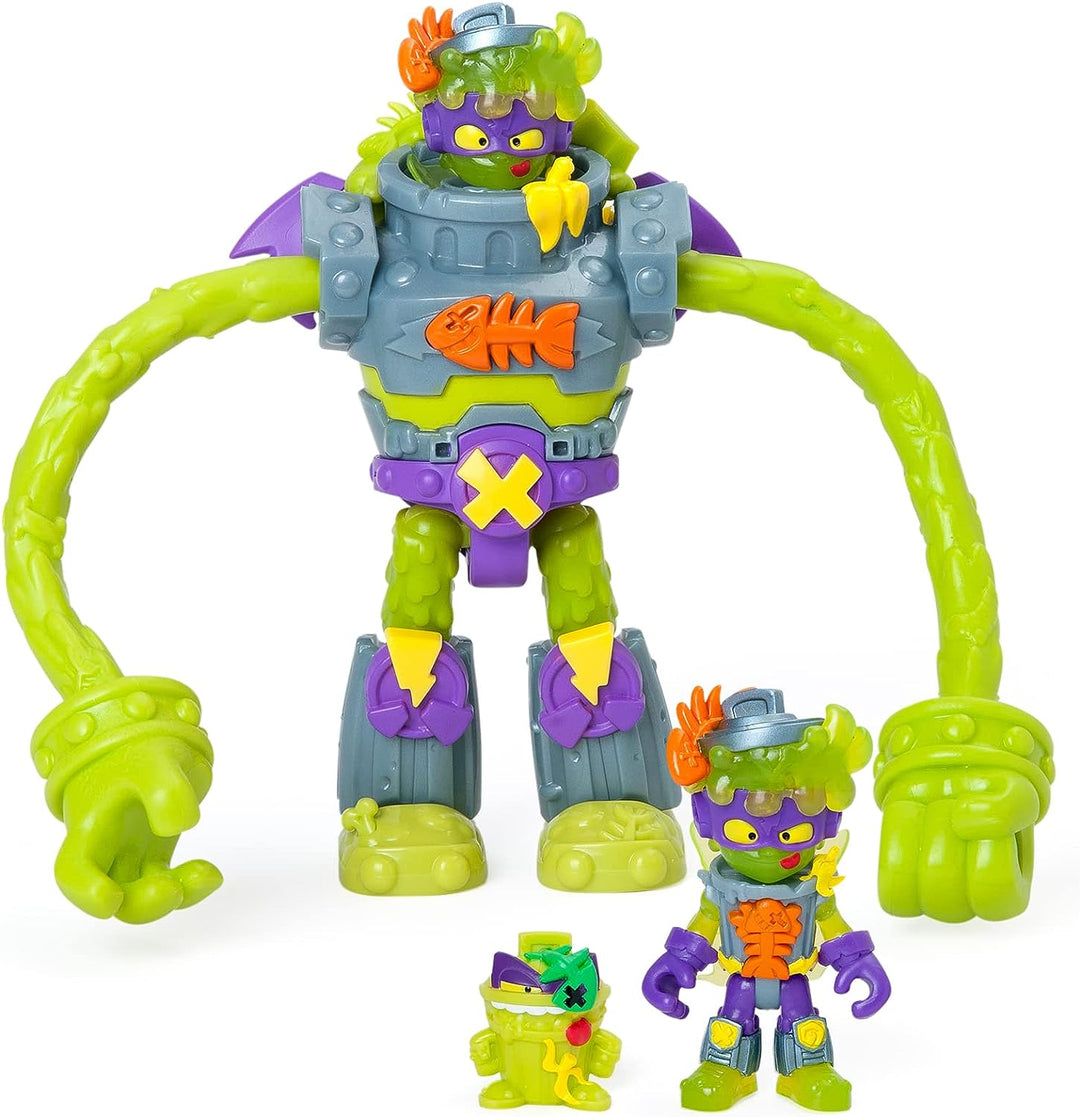 SUPERTHINGS Superbot Power Arms Trasher – Gelenkiger Schurkenroboter mit flexiblem