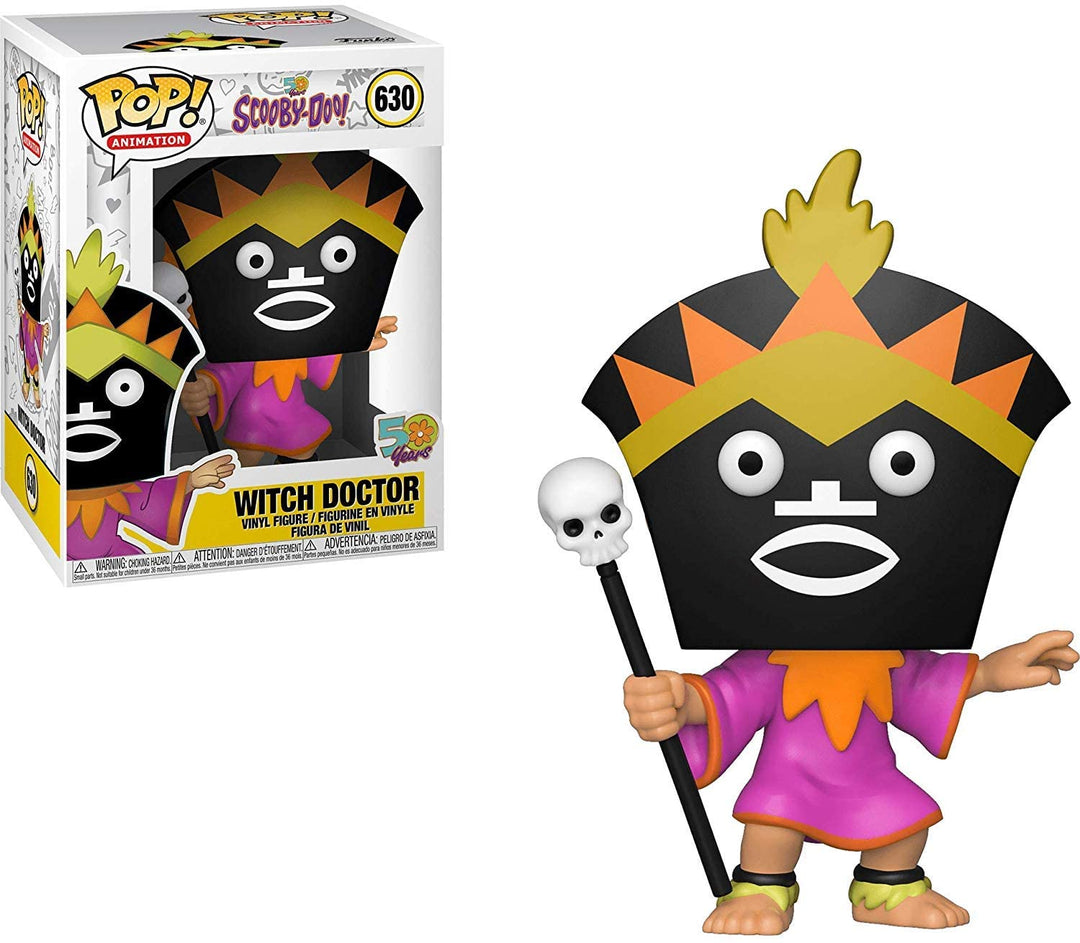 50 jaar Scooby Doo! Witch Doctor Funko 39948 Pop! Vinyl #630