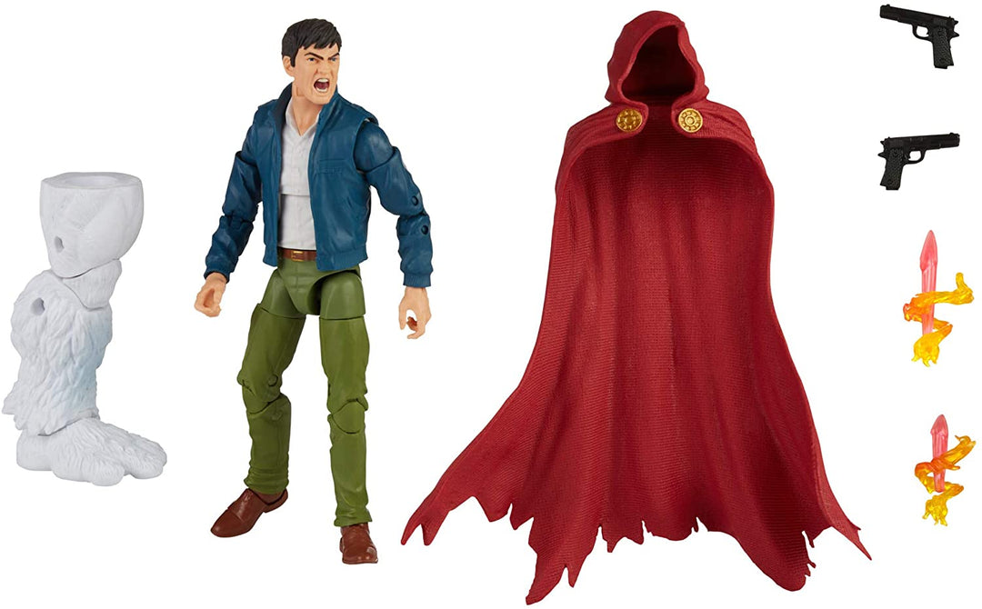 Hasbro Marvel Legends Series 6-inch Collectible Action Marvel's The Hood Figure, Includes 4 Accessories and 1 Build-A-Figure Part