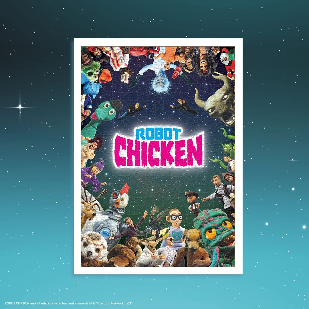 USAopoly Robot Chicken „It was Only a Dream“, 1000-teiliges Puzzle, 19" x 27"