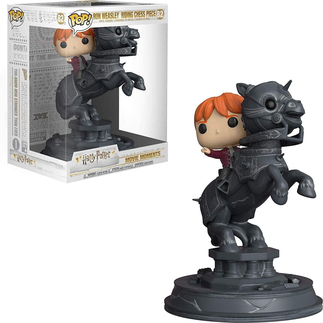 Harry Potter Ron Weasley Riding Chess Piece Movie Moments Funko 35518 Pop! Vinyl #82