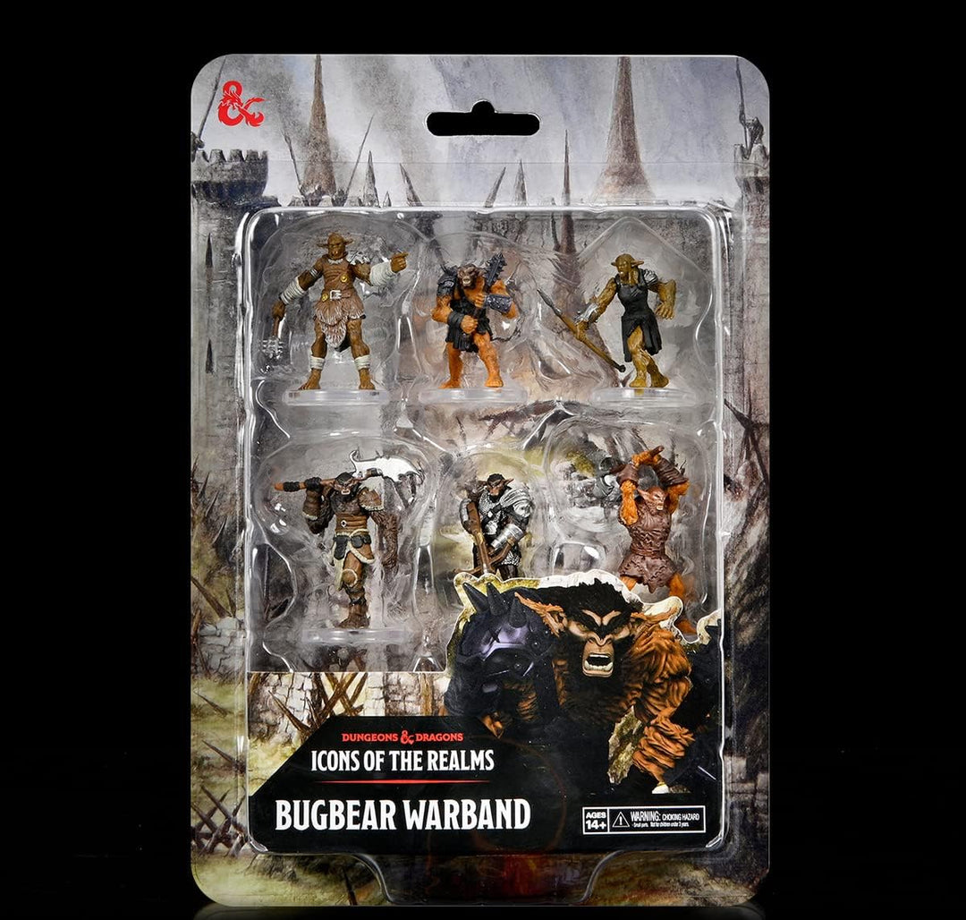 WizKids D&amp;D Icons of The Realms: Bugbear Warband