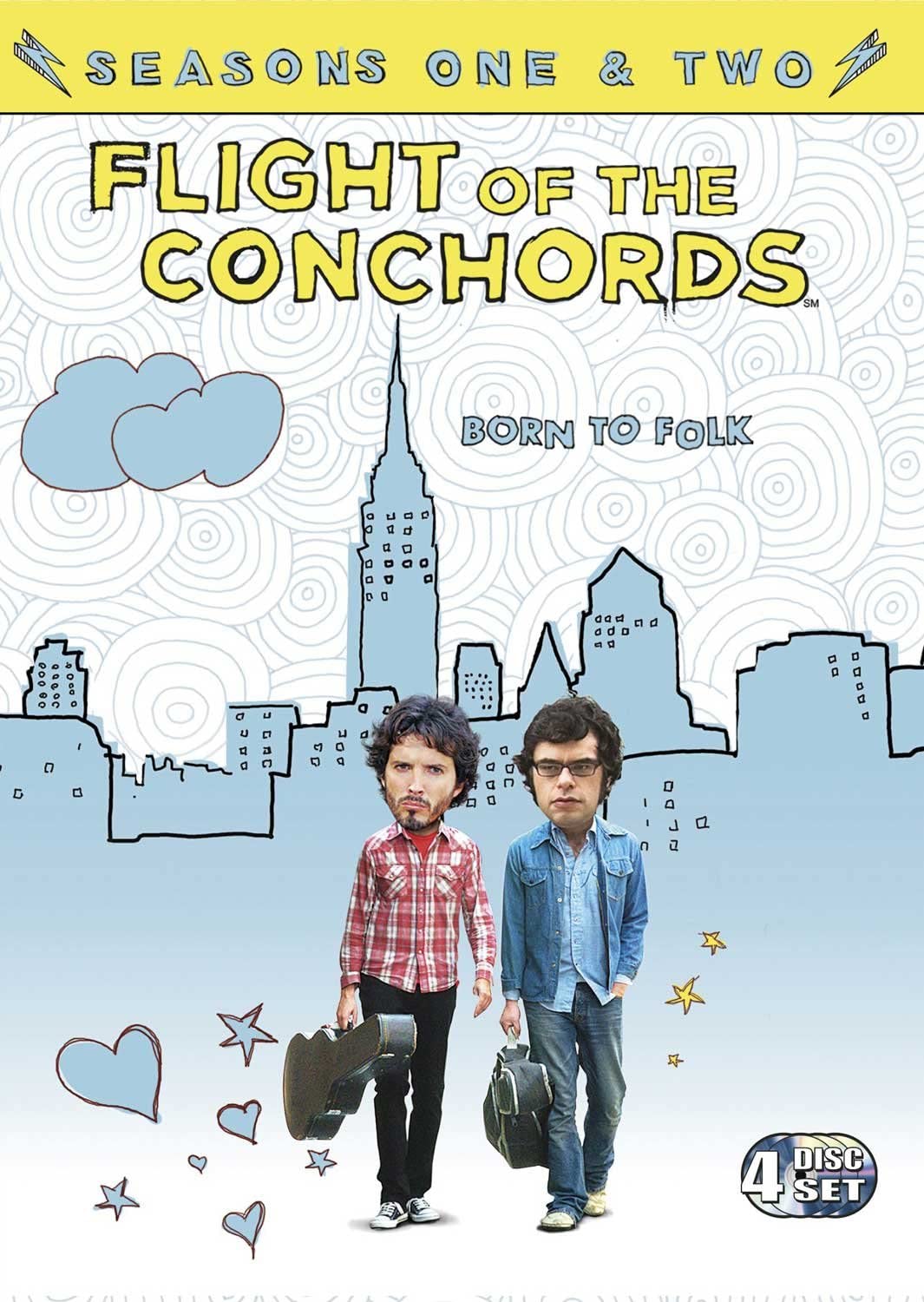 Flight Of The Conchords – Komplette erste und zweite Staffel von HBO [DVD]