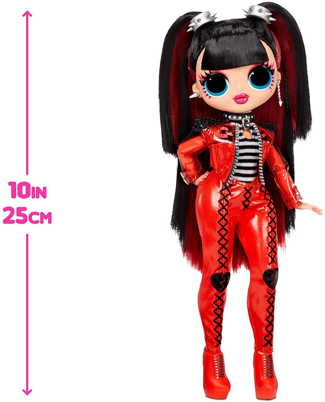 LOL Surprise OMG SPICY BABE Modepuppe mit 20 Überraschungen, Designerkleidung, glamourösen Outfits und modischen Accessoires. LOL Surprise OMG Serie 4. Sammelpuppe für Jungen und Mädchen ab 4 Jahren