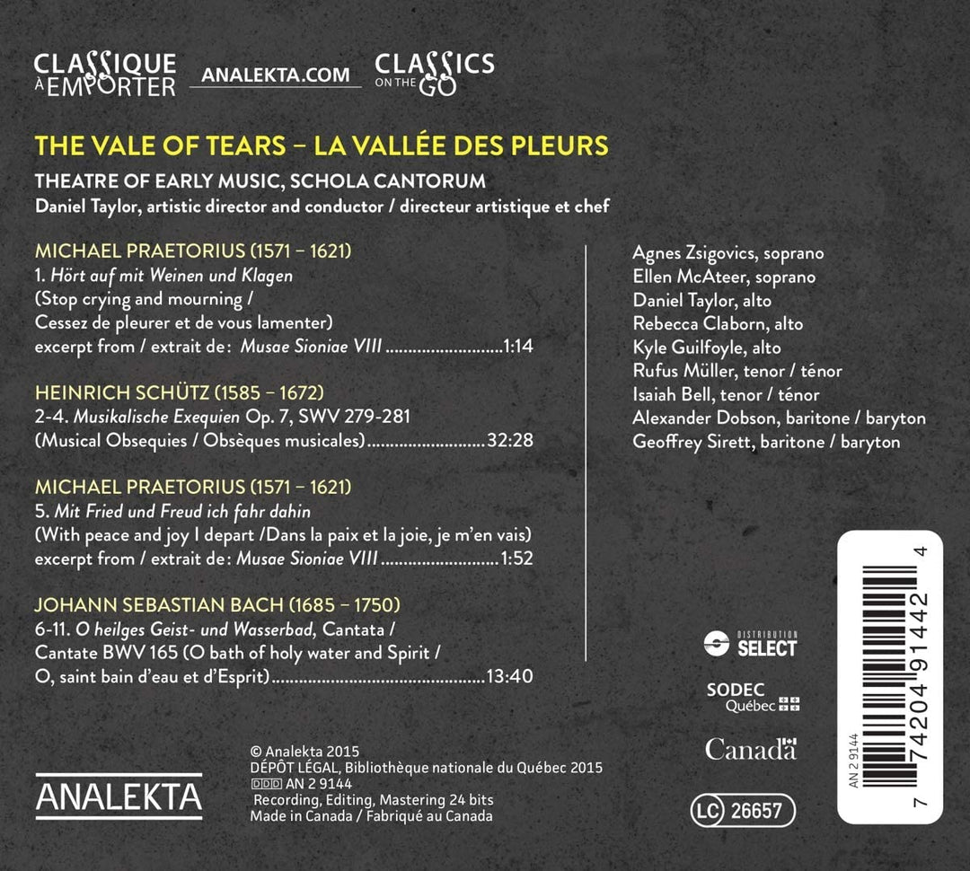 The Vale of Tears [Audio CD]