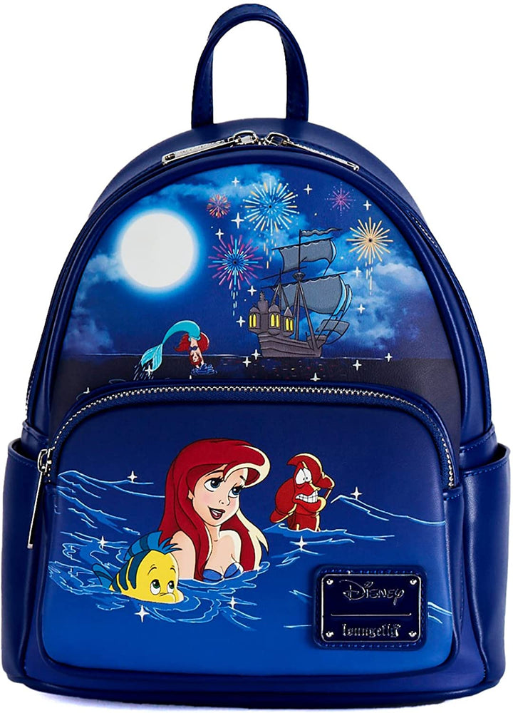 Loungefly Disney The Little Mermaid Ariel Fireworks Light-up Mini Backpack