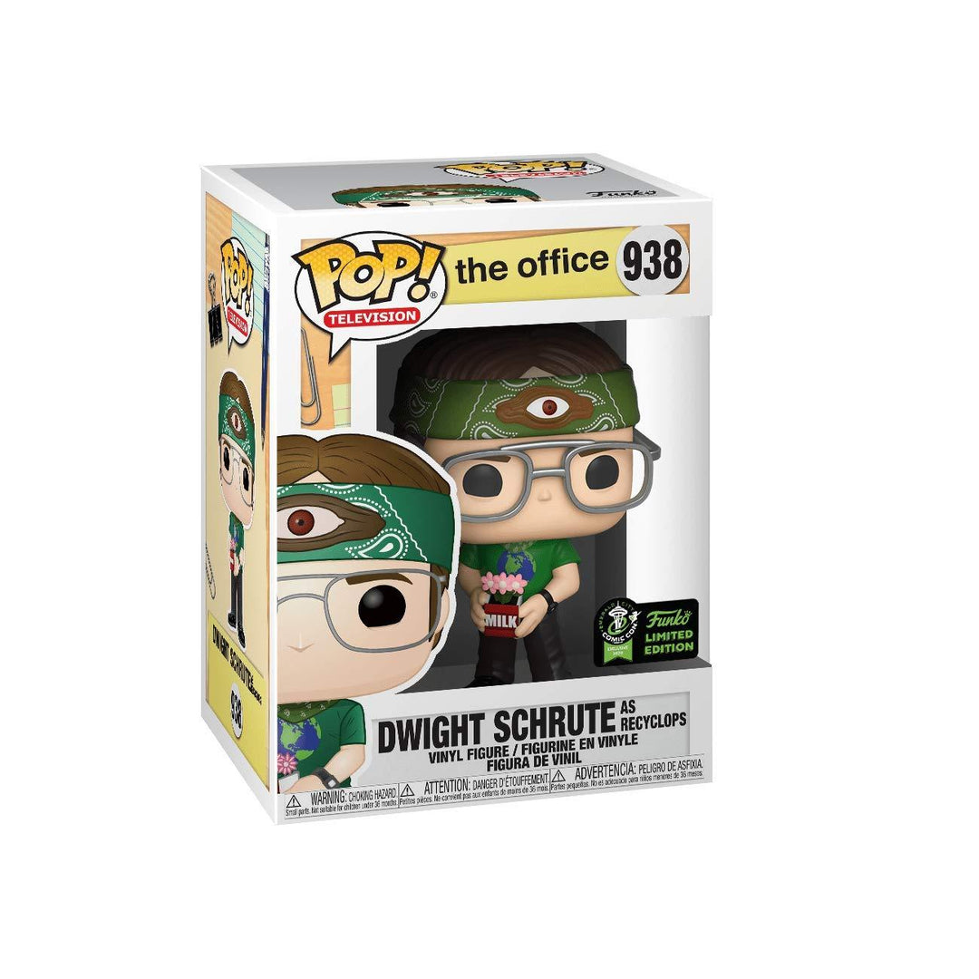 The Office Dwight Schrute (como Recyclops) Exclusivo Funko 45916 Pop! Vinilo #938