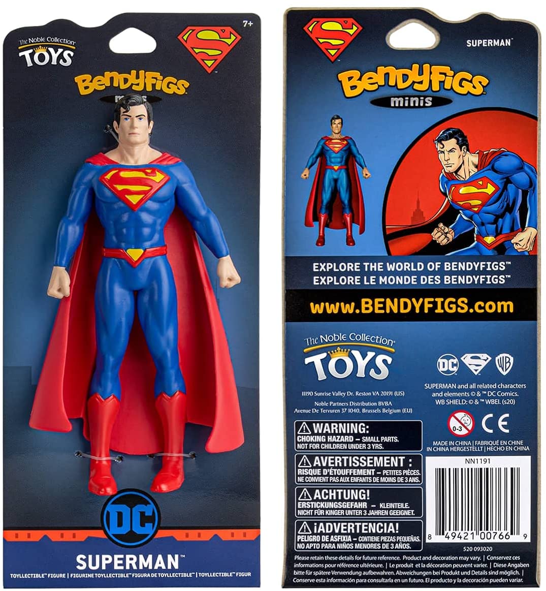 The Noble Collection DC-Superman Mini Bendyfig