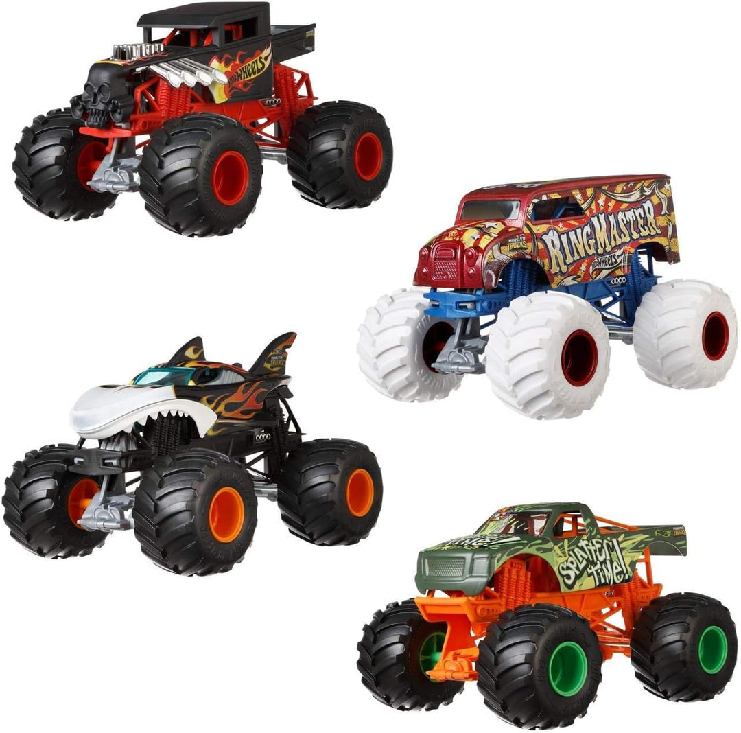 Mattel-FYJ83-B Hot Wheels Monster Truck Vehicle,