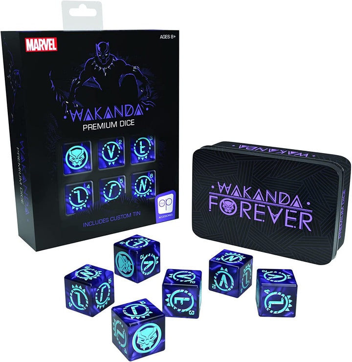 Marvel Black Panther Premium-Würfelset