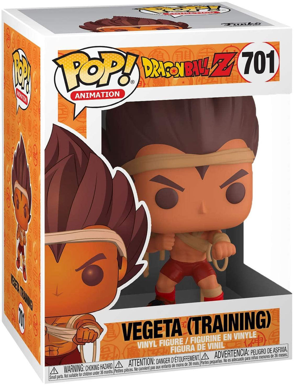 Dragon Ball Z Vegeta (Training) Funko 44258 Pop! Vinyl #701 - Yachew