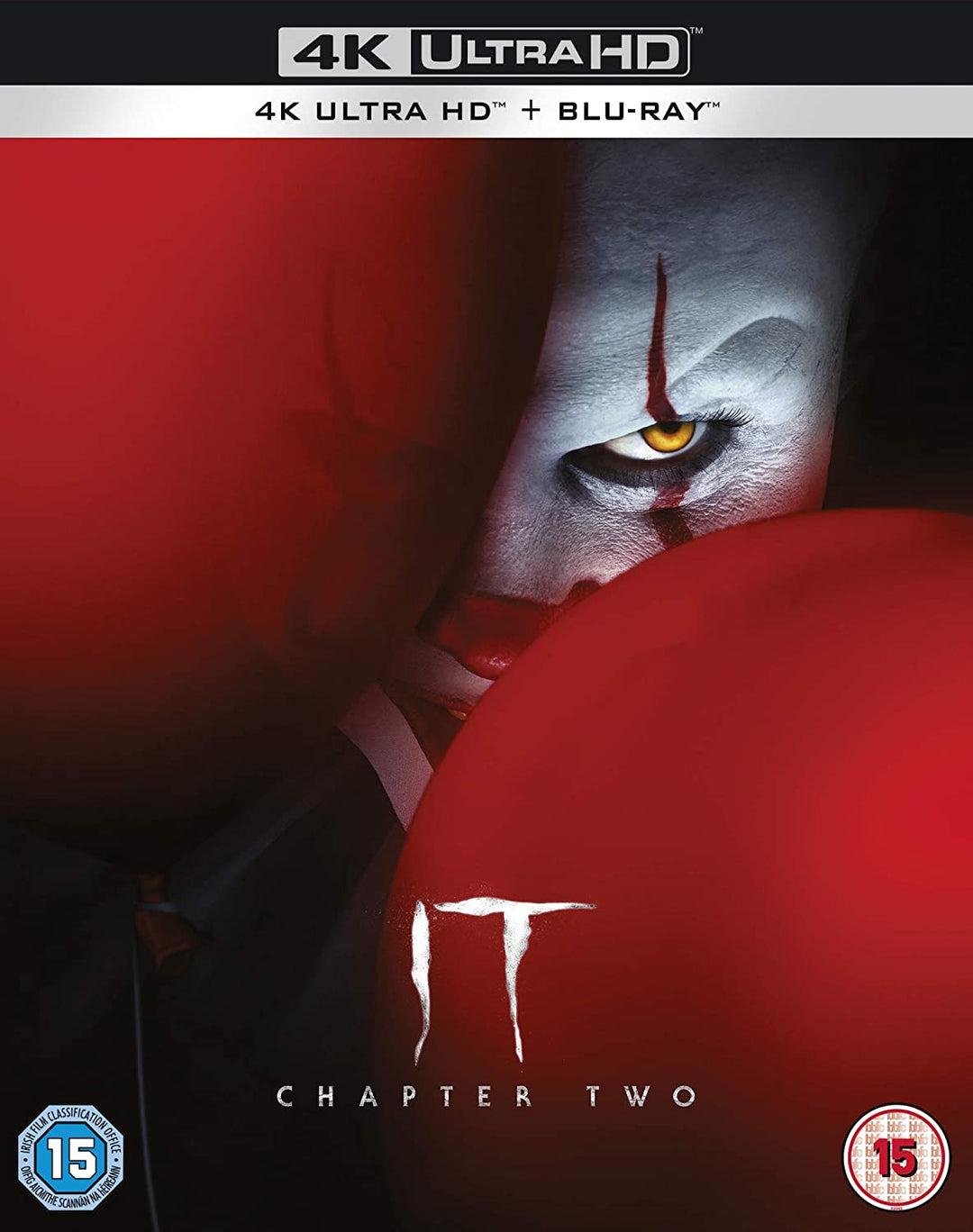 IT Chapter Two [2019] [4K Ultra HD] [2019] [2020] [Region Free] - Horror/Thriller [Blu-ray]