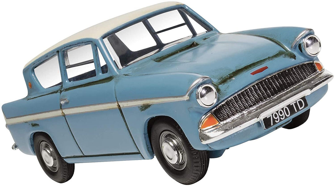 Corgi CC99725 Harry Potter Mr Wesleys verzauberter Ford Anglia mit Harry- und Ron-Figuren