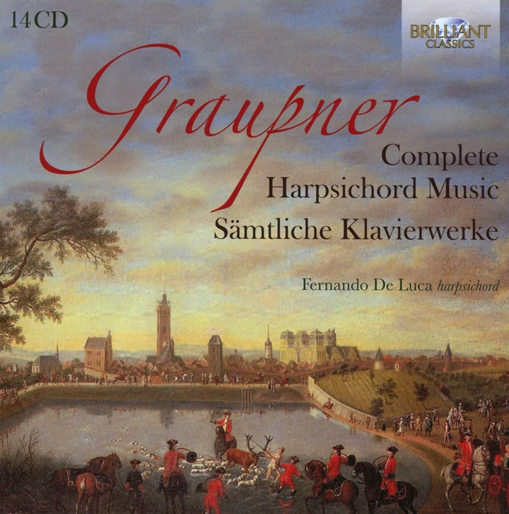 Fernando De Luca - Graupner: Complete Harpsichord Music [Audio CD]