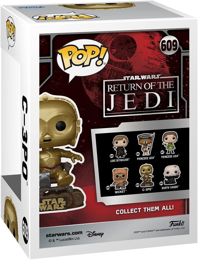 Star Wars: Die Rückkehr der Jedi-Ritter 40. – C3P0 im Sessel Funko 70744 Pop! Vinyl Nr. 609