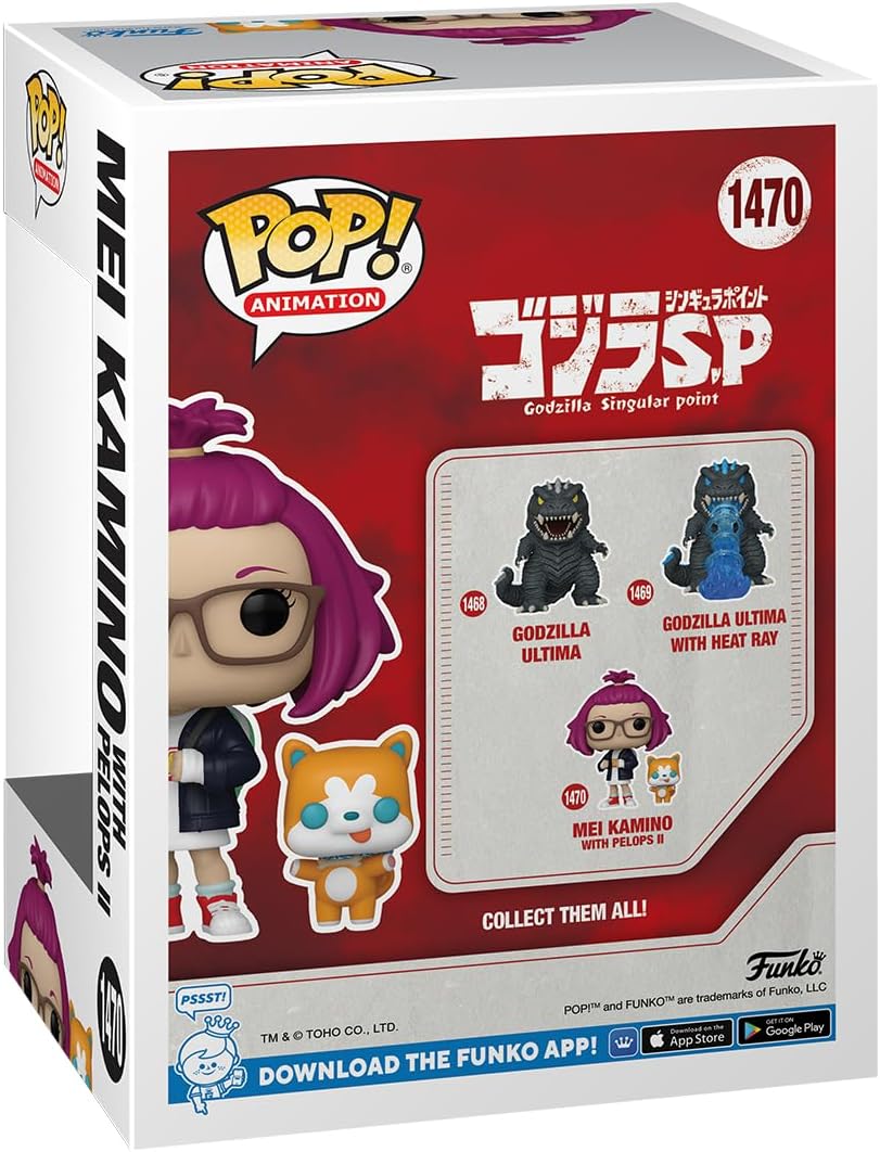 Funko POP! & Buddy: Godzilla Singular Point - Mei Kamino With Pelops II