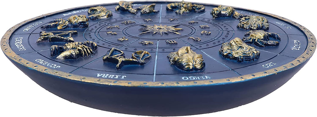 Nemesis Now Zodiac Incense Burner 16.5cm, Blue