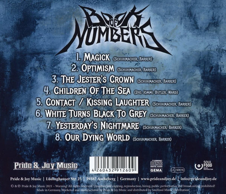 Book Of Numbers - Magick [Audio CD]