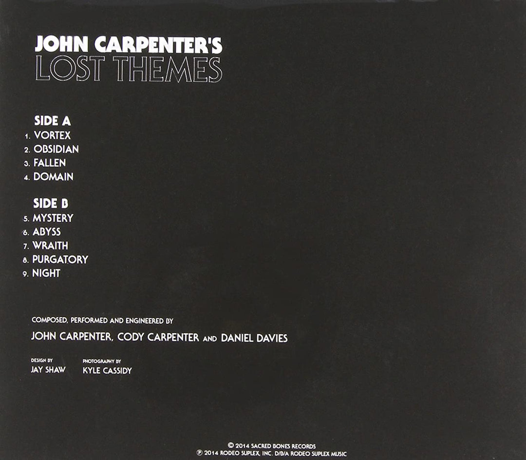 Lost Themes - John Carpenter [Audio CD]