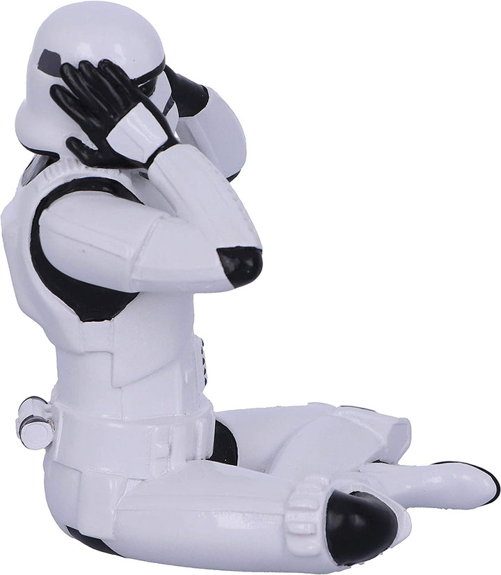 Nemesis Now B4893P9 Original Stormtrooper Three Wise Sci-Fi Hear No Evil, Multicolour, One Size