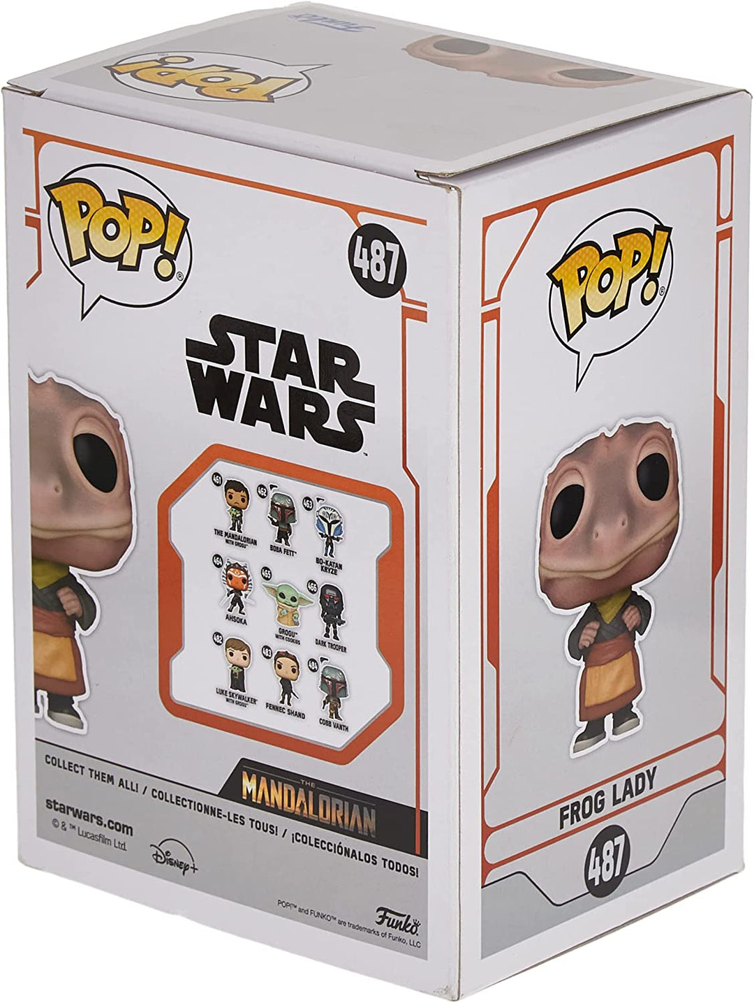 Star Wars The Mandalorian Frog Lady Exclusive Funko 54530 Pop! Vinyl #487