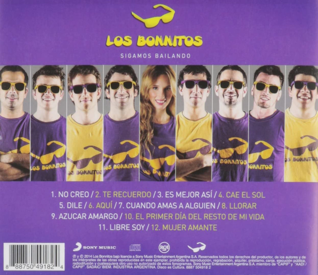 Los Bonitos - Sigamos Bailando [Audio CD]