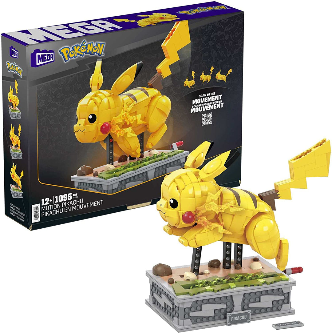 MEGA Pokémon Motion Pikachu Mechanisiertes Bauset