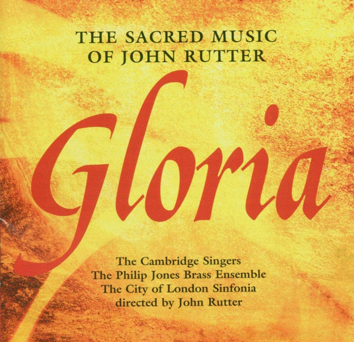 Rutter, J. - Rutter - Gloria - Sacred Choral Works [Audio CD]