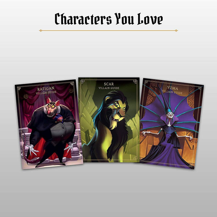 Ravensburger Disney Villainous Evil Comes Prepared – Strategie-Brettspiel für Kinder