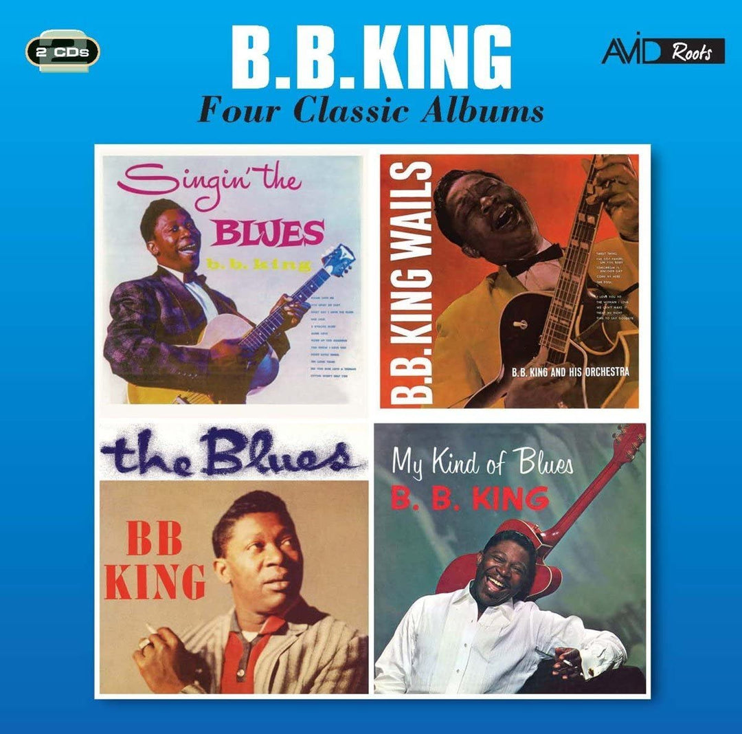 B.B. King  - Four Classic Albums (Singin' The Blues / B.B. King Wails / The Blues / My Kind Of Blues) [Audio CD]