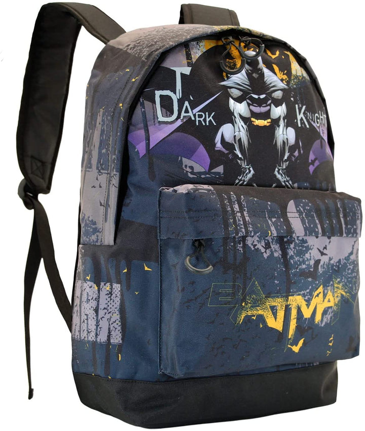 Batman Dark Night-Fan HS Rucksack, Grau