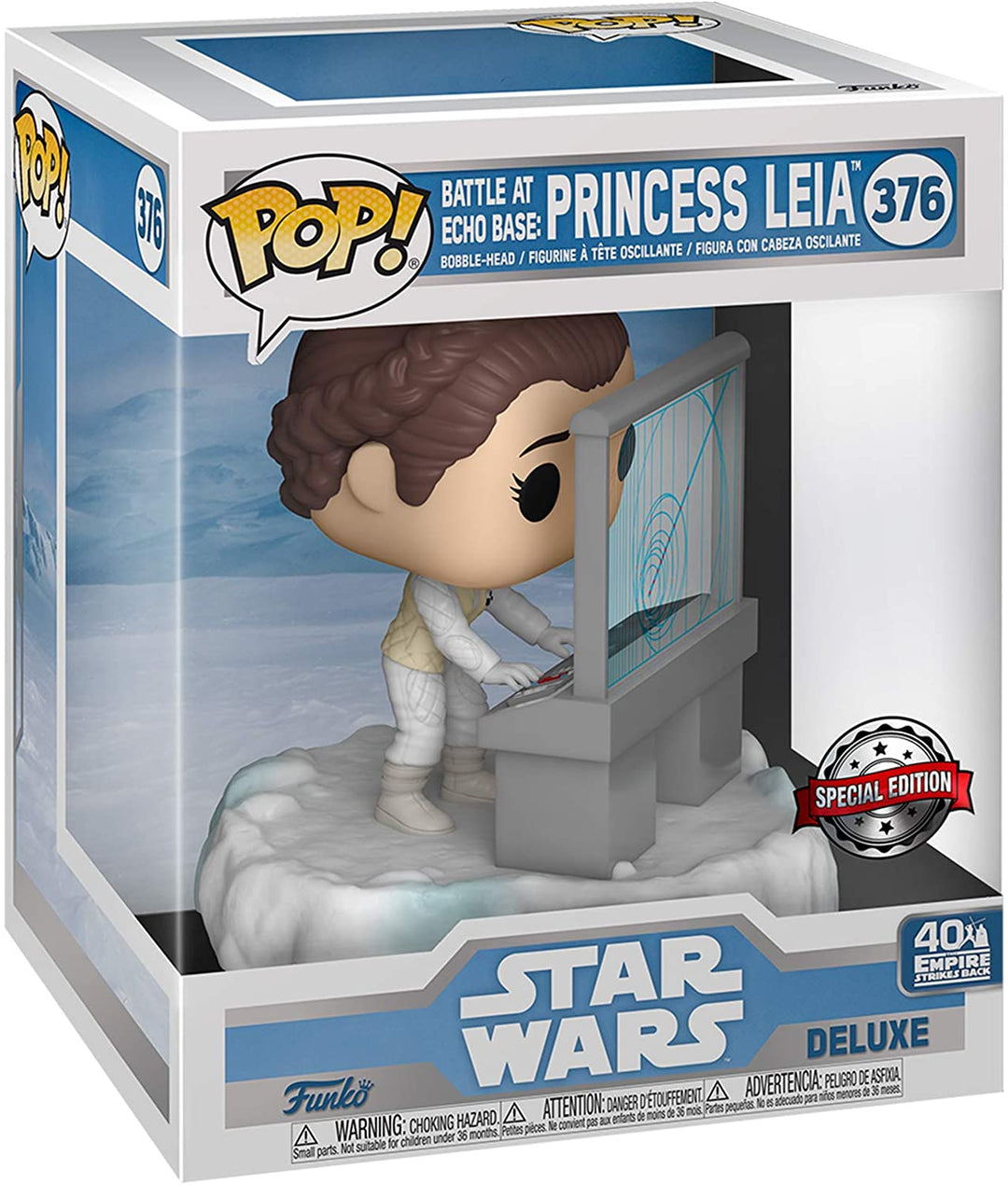 Star Wars Battle At Echo Base Princesse Leia Exclu Funko 45901 Pop! Vinyle #376