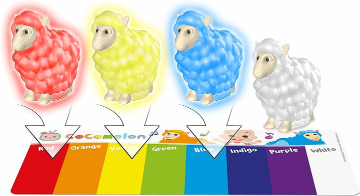 WOW! STUFF Musical CoComelon Sheep ändert sich, um die Farben anzupassen | Spielt Kinderreime