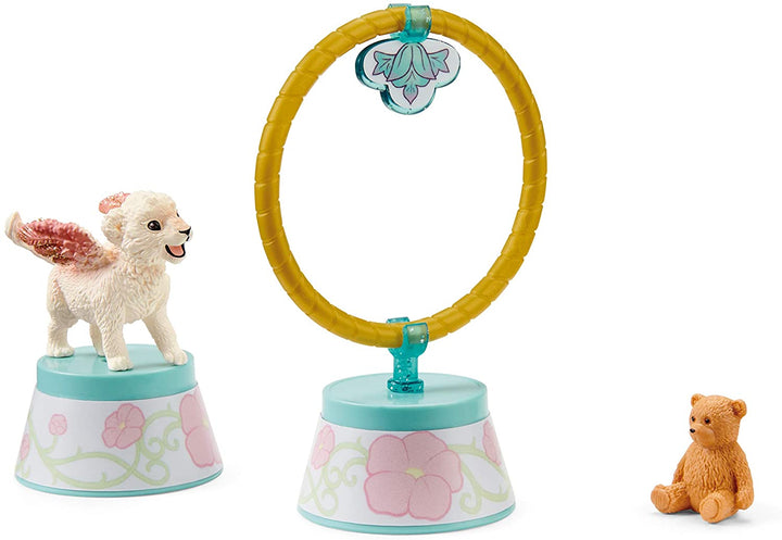 Schleich 42524 Bayala Winged Baby Lion Training