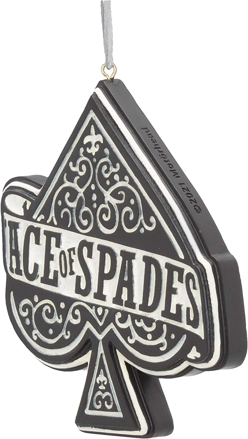 Nemesis Now Motorhead Ace of Spades Hanging Ornament Decorative Accessory (B5585T1)