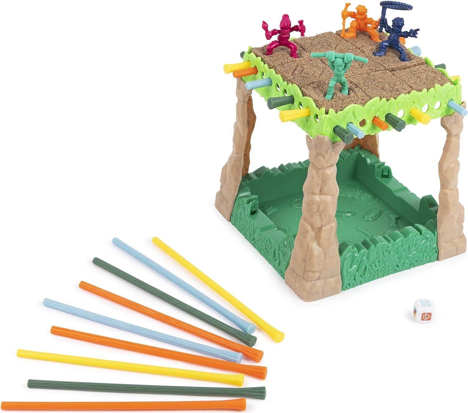 Spin Master Games Sink N’ Sand Quicksand Kids Board Game with Kinetic Sand 10