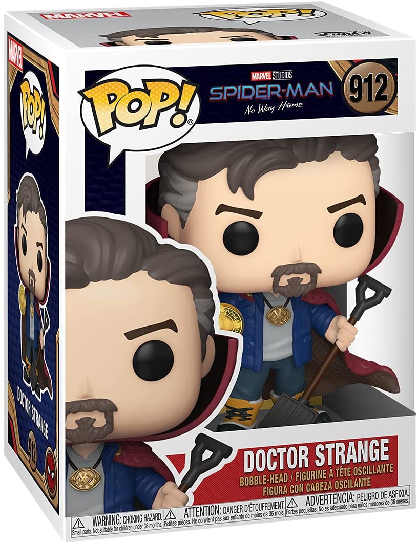 Marvel Studios Spiderman No Way Home Doctor Strange Funko 56828 Pop! Vinile #912