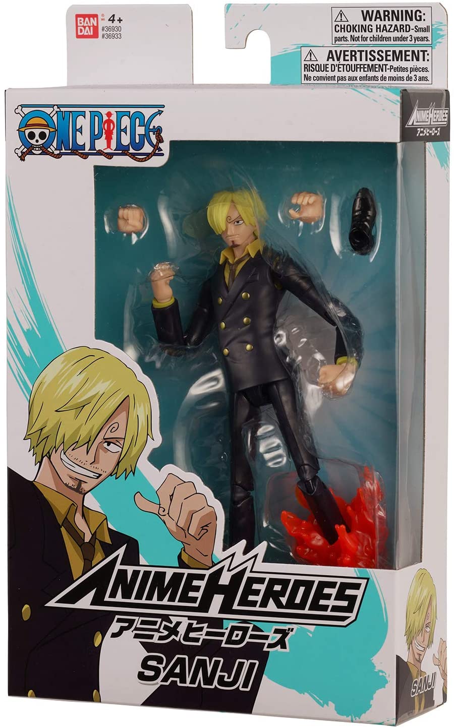 Anime Heroes – One Piece – Sanji Actionfigur 36933